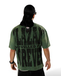 GLAZA GOD Luz Verde- Heavyweight Acid Wash Oversized Tee